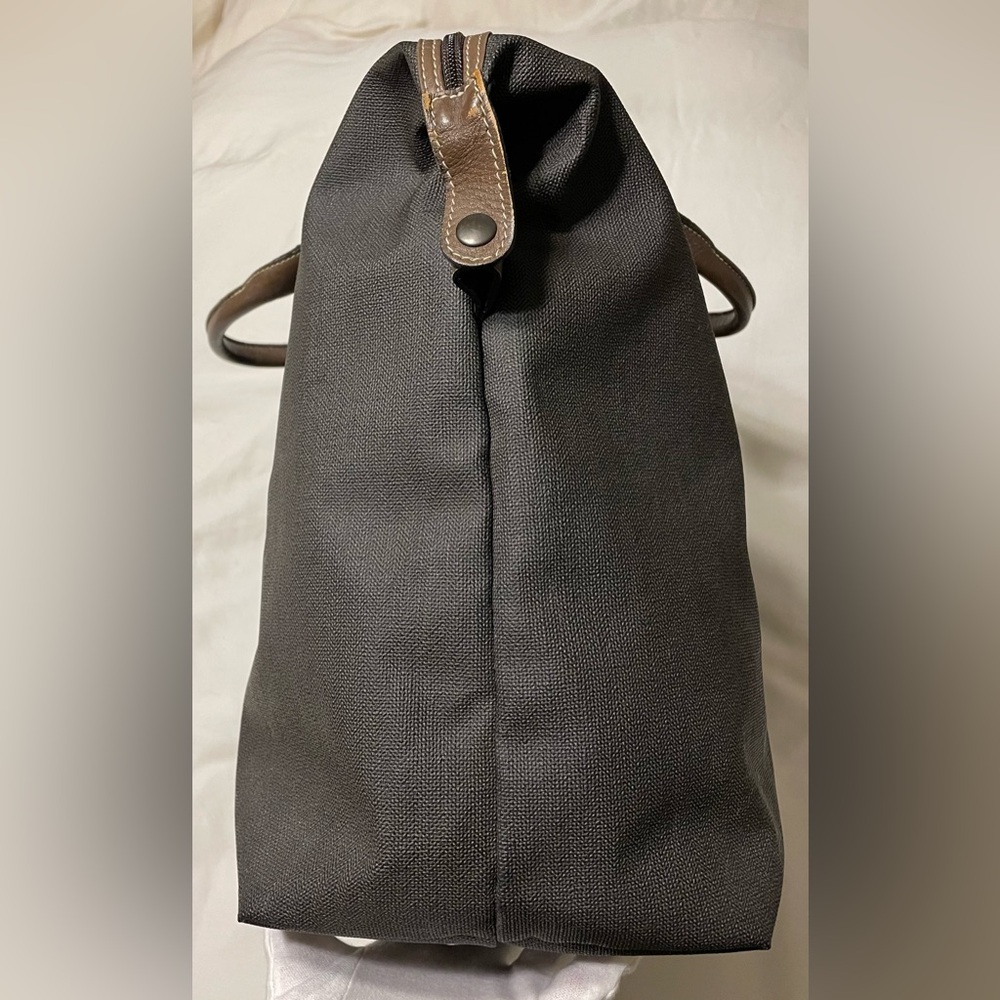 Dunhill Authentic Vintage Brown and Black Canvas Travel Bag - Picture 3 of 16